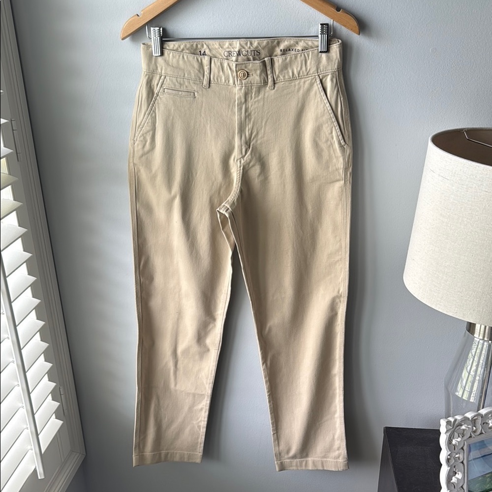 NWT‎ J.Crew Crewcuts Light Khaki Chino Pants